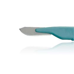 Med Vet International Exel Disposable Scalpel #22, stainless steel, 10/Box