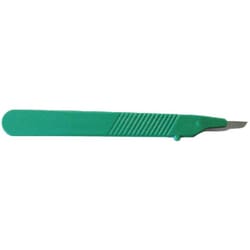 Med Vet International Exel Disposable Scalpel #10, stainless steel, 10/Box