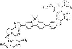 Abcam&nbsp;Ledipasvir, 5A of hepatitis C virus inhibitor, 500UG