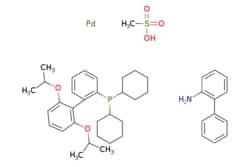 eMolecules​ Aladdin Scientific Corporation  (2-Dicyclohexylphosphino-2?6?-diisopropoxy-11?-biphenyl)[2-(2?-amino-11?-biphenyl)]palladium(II) methanesulfonate  25g  845266592  M396600    1445085-77-7  [null]  838.390  C43H58NO5PPdS