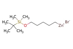 eMolecules​&nbsp;1058146-40-9 | [5-[tert-butyl(dimethyl)silyl]oxypentyl]zinc bromide, 0.50 M in THF | Synthonix346.690 | C11H25BrOSiZn | 0.000 | [Br-].CC(C)(C)[Si](C)(C)OCCCCC[Zn+] | 25ml | 844919955