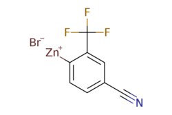 eMolecules​&nbsp;[4-Cyano-2-(trifluoromethyl)phenyl]zinc bromide, 0.5 M in THF | Synthonix |315.400 | C8H3BrF3NZn | 98.000 | [Br-].FC(F)(F)c1cc(ccc1[Zn+])C#N | 50ml | 818572015