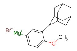 eMolecules​ Synthonix  [3-(2-Adamantyl)-4-methoxyphenyl]magnesium bromide 0.5 M in THF  25ml  818571990  A88191      [null]  345.563  C17H21BrMgO