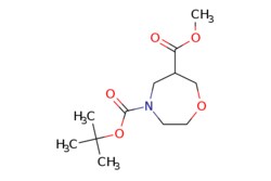 eMolecules​&nbsp;1820736-58-0 | METHYL N-BOC-1,4-OXAZEPANE-6-CARBOXYLATE | AstaTech | MFCD27922157 | 259.302 | C12H21NO5 | 95.000 | COC(=O)C1COCCN(C1)C(=O)OC(C)(C)C | 0.1g | 816461677