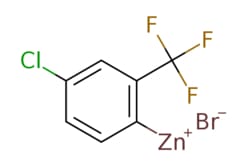 eMolecules​&nbsp;[4-Chloro-2-(trifluoromethyl)phenyl]zinc bromide, 0.5 M in THF | Synthonix |324.830 | C7H3BrClF3Zn | 0.000 | [Br-].FC(F)(F)c1cc(Cl)ccc1[Zn+] | 50ml | 812584967