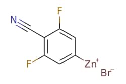 eMolecules​&nbsp;(4-Cyano-3,5-difluorophenyl)zinc bromide, 0.5 M in THF | Synthonix |283.380 | C7H2BrF2NZn | 0.000 | [Br-].Fc1cc([Zn+])cc(F)c1C#N | 100ml | 812584958