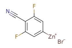 eMolecules​&nbsp;(4-Cyano-3,5-difluorophenyl)zinc bromide, 0.5 M in THF | Synthonix |283.380 | C7H2BrF2NZn | 0.000 | [Br-].Fc1cc([Zn+])cc(F)c1C#N | 25ml | 812584956