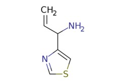 eMolecules​&nbsp;ChemScene  1-(Thiazol-4-yl)prop-2-en-1-amine  1g  811575709  CS-0778843    1519434-65-1  MFCD23916855  140.200  C6H8N2S