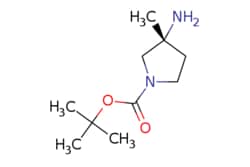 eMolecules​&nbsp;Synthonix  tert-butyl (3R)-3-amino-3-methylpyrrolidine-1-carboxylate  100mg  808545143  B83923    1817789-07-3  MFCD30471114  200.282  C10H20N2O2