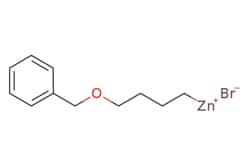 eMolecules​&nbsp;Synthonix  4-Benzyloxybutylzinc bromide 0.50 M in THF  100ml  804019714  B81014      [null]  308.520  C11H15BrOZn