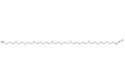 eMolecules​&nbsp;Synthonix  poly(ethylene glycol) methyl ether azide Mn=400  1g  801554781  P73348    89485-61-0  MFCD13184959  585.692  C25H51N3O12