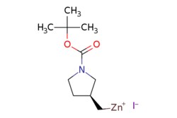 eMolecules​&nbsp;2135683-42-8 | [(3S)-1-tert-butoxycarbonylpyrrolidin-3-yl]methylzinc iodide, 0.5M in THF | Synthonix376.540 | C10H18INO2Zn | 0.000 | [I-].CC(C)(C)OC(=O)N1CC[C@H](C[Zn+])C1 | 100ml | 801554774