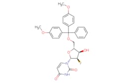 eMolecules​&nbsp;Combi-Blocks Inc.  2'-Deoxy-5'-o-dmt-2'-fluorouridine  100g  797000432  QB-1806  97.000  146954-74-7  [null]  548.567  C30H29FN2O7