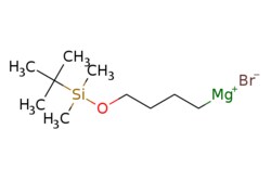 eMolecules​&nbsp;Synthonix  [4-[tert-Butyl(dimethyl)silyl]oxybutyl]magnesium bromide 0.50 M in THF  50ml  795399107  B81015    152841-72-0  [null]  291.587  C10H23BrMgOSi
