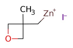 eMolecules​&nbsp;Synthonix  [(3-methyloxetan-3-yl)methyl]zinc iodide 0.50 M in THF  100ml  794220301  M80983    1451089-95-4  [null]  277.410  C5H9IOZn