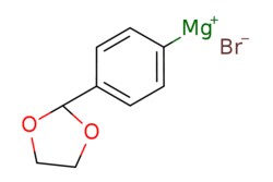 eMolecules​&nbsp;328000-17-5 | 4-(1,3-Dioxolan-2-yl)phenylmagnesium bromide, 0.5 M in THF | Synthonix253.378 | C9H9BrMgO2 | 97.000 | [Br-].[Mg+]c1ccc(cc1)C1OCCO1 | 50ml | 779536146