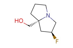 eMolecules​&nbsp;Ambeed  ((2S7aR)-2-Fluorotetrahydro-1H-pyrrolizin-7a(5H)-yl)methanol  250mg  761936254  A1226304    2621939-48-6  [null]  159.204  C8H14FNO
