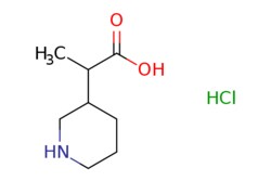 eMolecules​&nbsp;Advanced ChemBlocks  2-(Piperidin-3-yl)propanoic acid hydrochloride  5g  761916285  X176052  95.000  1909311-75-6  MFCD29906939  193.670  C8H16ClNO2