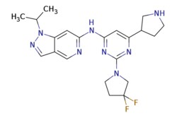eMolecules​&nbsp;TargetMol  GNE-1858  10mg  726061076  T11438    2680616-96-8  [null]  428.492  C21H26F2N8
