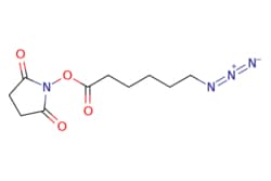 eMolecules​&nbsp;Synthonix  1-[(6-Azidohexanoyl)oxy]pyrrolidine-25-dione  25g  721438038  A1963    866363-70-4  MFCD25968077  254.246  C10H14N4O4