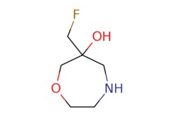 eMolecules​&nbsp;Pharmablock  6-(fluoromethyl)-14-oxazepan-6-ol  5g  721435732  PBZL129    1801455-04-8  [null]  149.165  C6H12FNO2