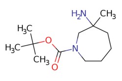eMolecules​&nbsp;Pharmablock  tert-butyl 3-amino-3-methyl-azepane-1-carboxylate  5g  719895415  PBWP717    1513512-18-9  [null]  228.336  C12H24N2O2