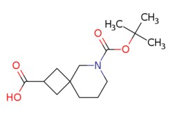 eMolecules​&nbsp;Pharmablock  6-[(tert-butoxy)carbonyl]-6-azaspiro[3.5]nonane-2-carboxylic acid  5g  719861373  PBZ3121    1374659-03-6  MFCD24857321  269.341  C14H23NO4