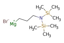 eMolecules​&nbsp;455331-41-6 | 3-[bis(trimethylsilyl)amino]propylmagnesium bromide, 0.50 M in THF | Synthonix306.677 | C9H24BrMgNSi2 | 0.000 | [Br-].C[Si](C)(C)N(CCC[Mg+])[Si](C)(C)C | 50ml | 713715253