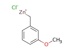 eMolecules​&nbsp;312693-16-6 | 3-Methoxybenzylzinc chloride, 0.50 M in THF | Synthonix | MFCD01319883 | 221.990 | C8H9ClOZn | 0.000 | [Cl-].COc1cccc(C[Zn+])c1 | 50ml | 702445956