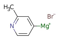 eMolecules​&nbsp;2765568-21-4 | 2-Methyl-4-pyridylmagnesium bromide, 0.25 M in THF | Synthonix196.330 | C6H6BrMgN | 0.000 | [Br-].Cc1cc([Mg+])ccn1 | 25ml | 702445934