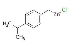 eMolecules​&nbsp;Synthonix  4-iso-Propylbenzylzinc chloride 0.50 M in THF  50ml  702445927  K73672    2098457-03-3  [null]  234.040  C10H13ClZn