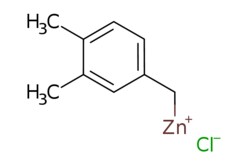 eMolecules​&nbsp;Synthonix  34-Dimethylbenzylzinc chloride 0.50 M in THF  25ml  702445886  D73665    2765568-22-5  [null]  220.020  C9H11ClZn