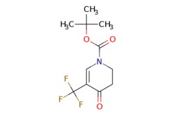 eMolecules​&nbsp;1667744-92-4 | 4-Oxo-5-trifluoromethyl-3,4-dihydro-2H-pyridine-1-carboxylic acid tert-butyl ester | J&W PharmLab LLC265.232 | C11H14F3NO3 | 96.000 | CC(C)(C)OC(=O)N1CCC(=O)C(=C1)C(F)(F)F | 1g | 642183886