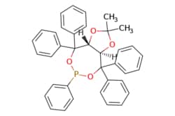 eMolecules​&nbsp;Ambeed  (3aR8aR)-22-Dimethyl-44688-pentaphenyltetrahydro-[13]dioxolo[45-e][132]dioxaphosphepine  1g  632808997  A1437931    147700-62-7  [null]  572.641  C37H33O4P