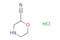 eMolecules​&nbsp;ChemScene  Morpholine-2-carbonitrile hydrochloride  1g  632312733  CS-W005833    1205751-07-0  MFCD14582597  148.590  C5H9ClN2O