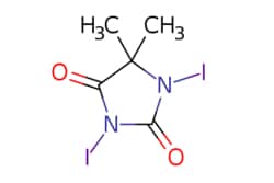 eMolecules​&nbsp;2232-12-4 | 1,3-Diiodo-5,5-dimethylhydantoin | ChemScene | MFCD00020867 | 379.924 | C5H6I2N2O2 | 96.000 | CC1(C)N(I)C(=O)N(I)C1=O | 25g | 632281316