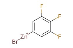 eMolecules​&nbsp;Synthonix  345-Trifluorophenylzinc bromide 0.50 M in THF  25ml  627353757  T73177    1241382-67-1  MFCD06200638  276.360  C6H2BrF3Zn
