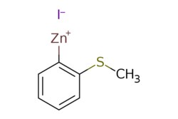 eMolecules​&nbsp;Synthonix  2-(Thiomethyl)phenylzinc iodide 0.50 M in THF  25ml  627353752  T73125    308796-24-9  MFCD01863640  315.480  C7H7ISZn
