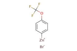 eMolecules​&nbsp;Synthonix  (4-(trifluoromethoxy)phenyl)zinc bromide 0.50 M in THF  25ml  627353749  T73103    2097808-42-7  MFCD22685085  306.390  C7H4BrF3OZn
