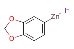eMolecules​&nbsp;Synthonix  34-(Methylenedioxy)phenylzinc iodide 0.50 M in THF  25ml  627353694  M73175    1357013-37-6  MFCD11915906  313.400  C7H5IO2Zn