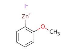eMolecules​&nbsp;Synthonix  2-Methoxyphenylzinc iodide 0.50 M in THF  25ml  627353688  M73165    282727-20-2  MFCD01311442  299.420  C7H7IOZn