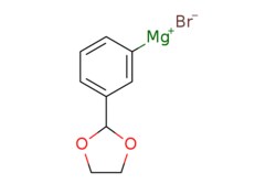 eMolecules​&nbsp;Synthonix  3-(13-Dioxolan-2-yl)phenylmagnesium bromide 0.5 M in THF  25ml  627353585  D31799    124434-66-8  [null]  253.378  C9H9BrMgO2