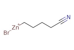 eMolecules​&nbsp;Synthonix  4-Cyanobutylzinc bromide 0.50 M in THF  25ml  627353566  C73234    226570-68-9  MFCD01316996  227.410  C5H8BrNZn