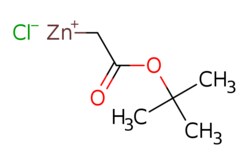eMolecules​&nbsp;321745-86-2 | (2-tert-butoxy-2-oxo-ethyl)zinc chloride, 0.50 M in THF | Synthonix | MFCD00671972 | 215.980 | C6H11ClO2Zn | 0.000 | [Cl-].CC(C)(C)OC(=O)C[Zn+] | 50ml | 627353527