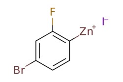 eMolecules​&nbsp;352530-44-0 | 4-Bromo-2-fluorophenylzinc iodide, 0.50 M in THF | Synthonix366.280 | C6H3BrFIZn | 0.000 | [I-].Fc1cc(Br)ccc1[Zn+] | 25ml | 627353502