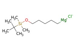 eMolecules​&nbsp;1070985-07-7 | 5-(tert-Butyldimethylsiloxy)pentylmagnesium chloride, 0.50 M in THF | Synthonix261.160 | C11H25ClMgOSi | 0.000 | [Cl-].CC(C)(C)[Si](C)(C)OCCCCC[Mg+] | 25ml | 627353479