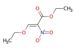 eMolecules​&nbsp;58651-55-1 | ETHYL (2Z)-3-ETHOXY-2-NITROPROP-2-ENOATE | AstaTech | MFCD26103972 | 189.167 | C7H11NO5 | 95.000 | CCO\C=C(\C(=O)OCC)[N+]([O-])=O | 5g | 624130900