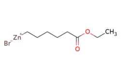 eMolecules​&nbsp;Synthonix  6-Ethoxy-6-oxohexylzinc bromide 0.50 M in THF  50ml  596115988  E73272    312693-01-9  MFCD00671979  288.490  C8H15BrO2Zn