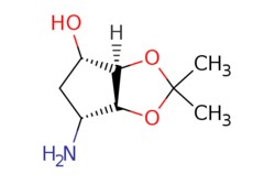 eMolecules​&nbsp;ChemScene  (3aR4S6R6aS)-6-Amino-22-dimethyltetrahydro-3aH-cyclopenta[d][13]dioxol-4-ol  10g  596091275  CS-M2377    155899-66-4  MFCD20527303  173.212  C8H15NO3