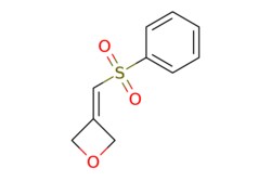 eMolecules​&nbsp;ChemScene  3-((Phenylsulfonyl)methylene)oxetane  5g  572269900  CS-0051581    1221819-46-0  MFCD16652327  210.250  C10H10O3S